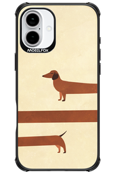 Stretchy Dog - Apple iPhone 16 Plus