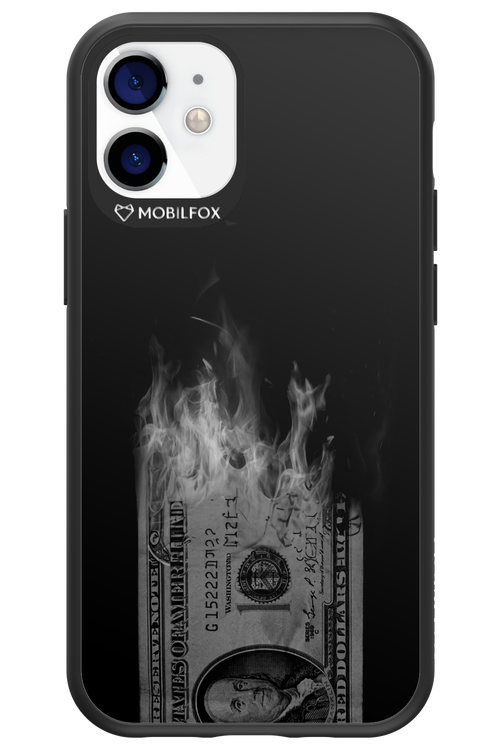 Money Burn B&W 2.0 - Apple iPhone 12 Mini