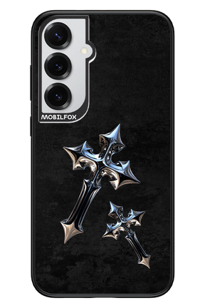 Chrome Crosses - Samsung S25+