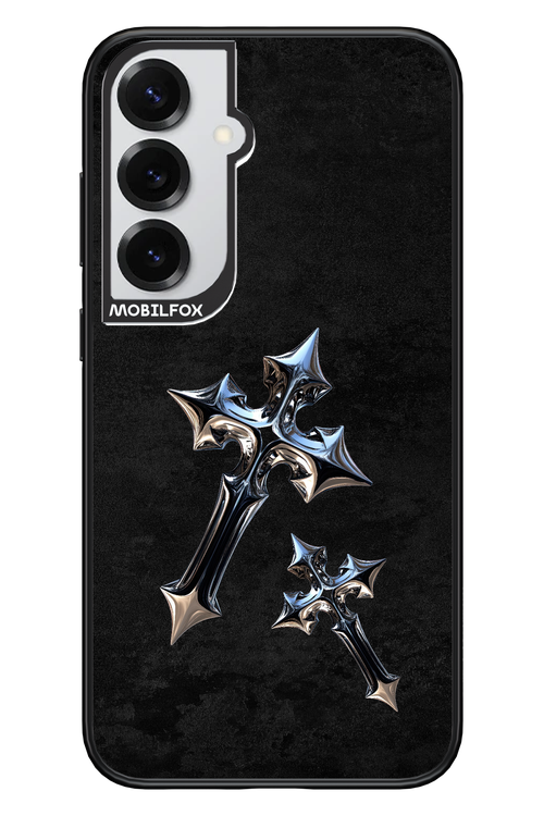 Chrome Crosses - Samsung S25+