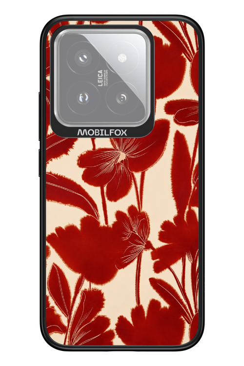 Burgundy Flowers 2.0 - Xiaomi 14