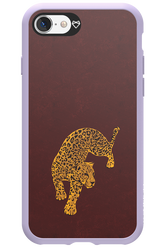 Burgundy Leopard - Apple iPhone SE 2022