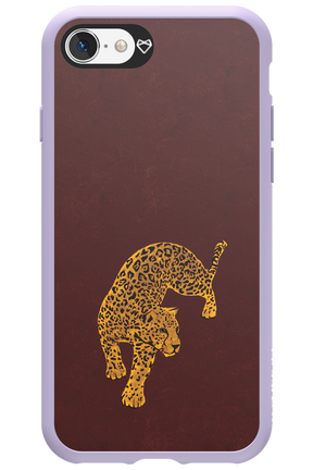 Burgundy Leopard - Apple iPhone SE 2022