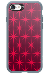 Burgundy Starss - Apple iPhone 8
