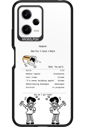 hangover - Xiaomi Redmi Note 12 5G