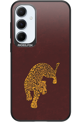 Burgundy Leopard - Samsung Galaxy A55