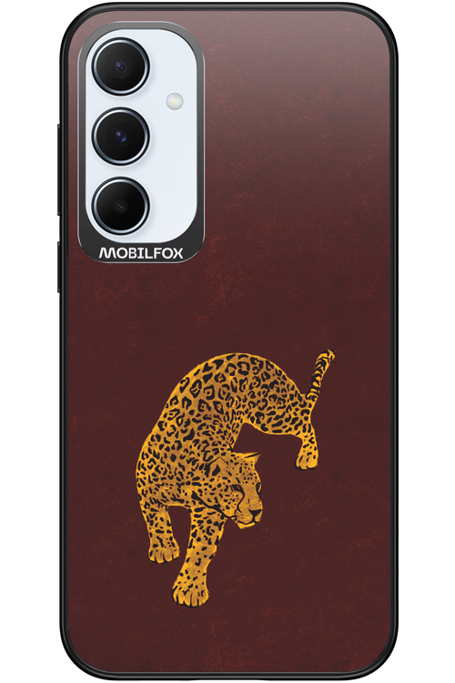 Burgundy Leopard - Samsung Galaxy A55