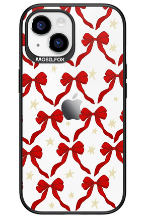 Bow & Stars (Transparent) - Apple iPhone 15