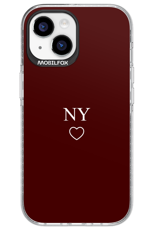 NY Burgundia 2.0 - Apple iPhone 15