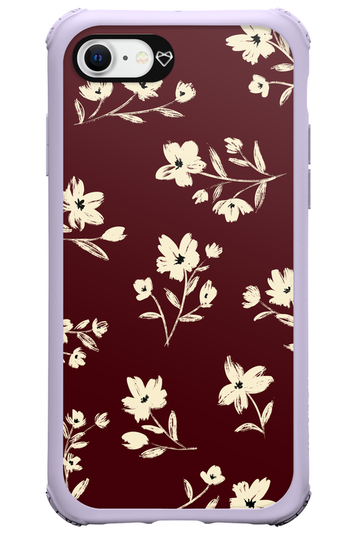 Bloom of Burgundy - Apple iPhone 8