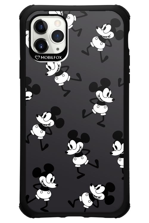 Iconic Mouse (antracite pattern) - Apple iPhone 11 Pro Max