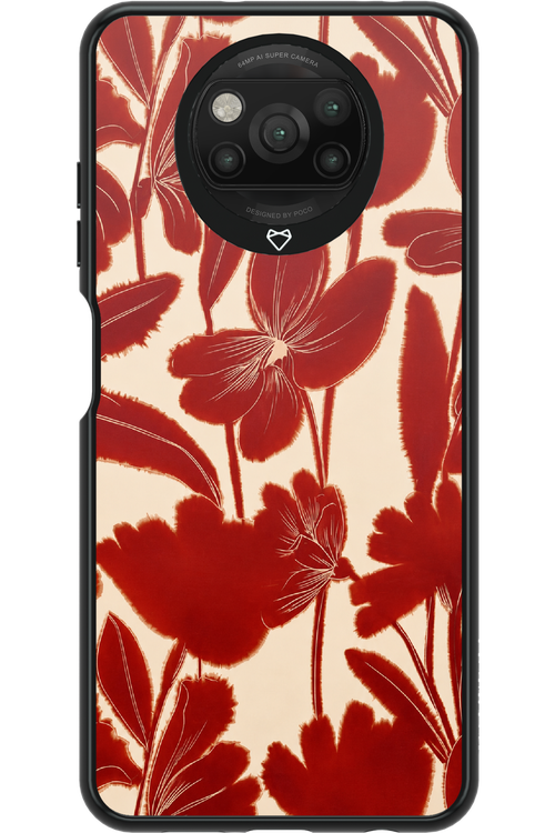 Burgundy Flowers 2.0 - Xiaomi Poco X3 Pro