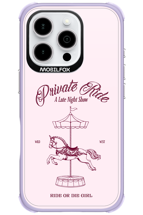 Private Ride - Apple iPhone 16 Pro