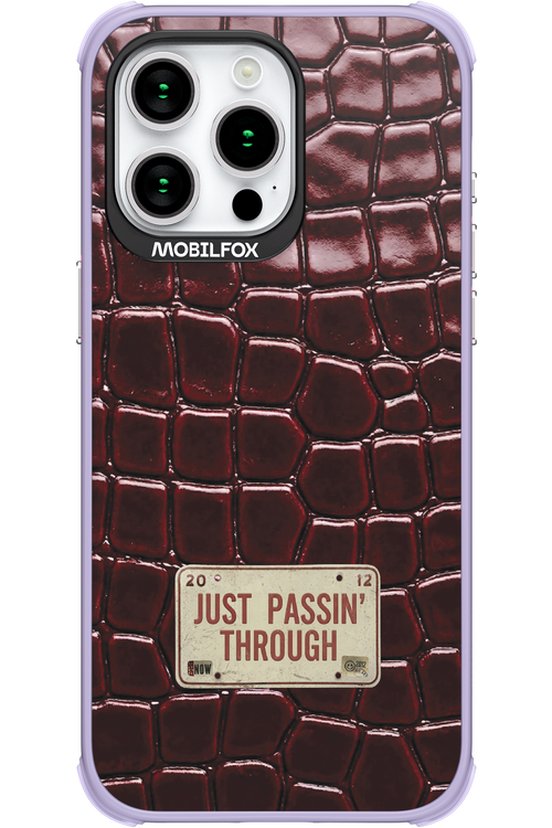 Just passin through 2.0 - Apple iPhone 15 Pro Max