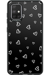 Monochrome Hearts 2.0 - Samsung Galaxy A71