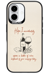 Bottle of wine 2.0 - Apple iPhone 16