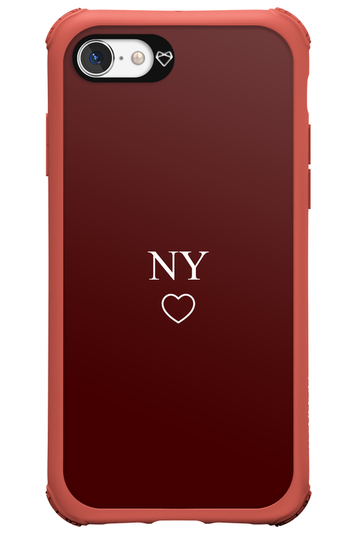 NY Burgundia 2.0 - Apple iPhone 7