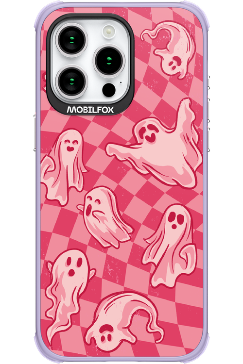 Strawberry Ghosts - Apple iPhone 15 Pro Max