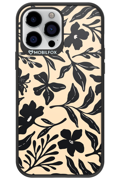 Black Flowers 2.0 - Apple iPhone 13 Pro Max