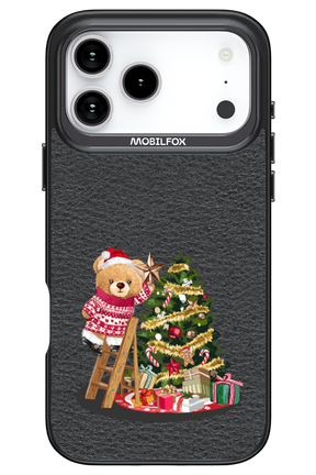 Christmas Bear (Leather) - Apple iPhone 17 Pro Max