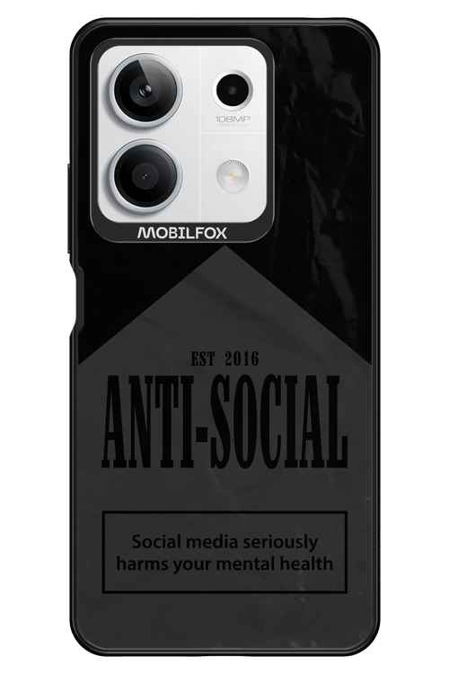 ANTI-SOCIAL (BLVCK) 2.0 - Xiaomi Redmi Note 13 5G