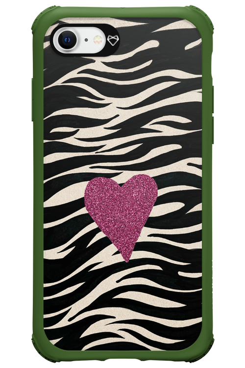 Zebra Heart 2.0 - Apple iPhone SE 2020