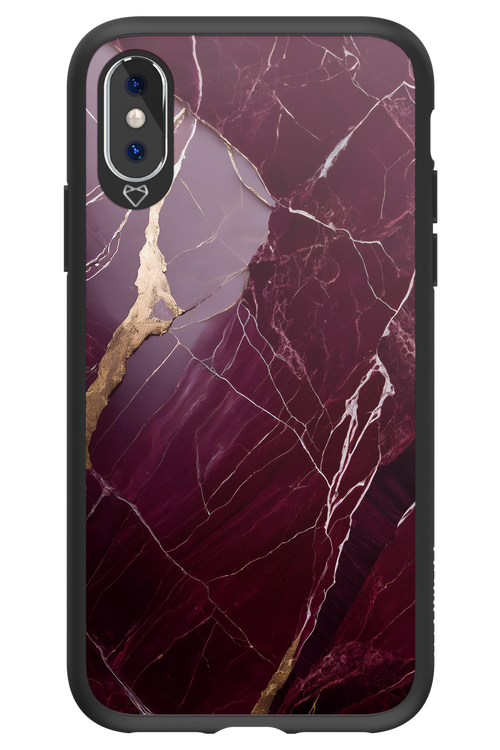 Burgundy Marble 2.0 - Apple iPhone XS