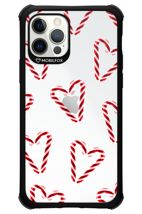 Candy Cane Hearts - Apple iPhone 12 Pro