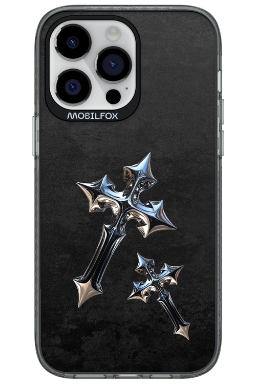 Chrome Crosses - Apple iPhone 14 Pro Max