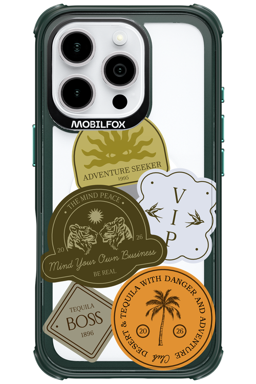 Badge Keeper - Apple iPhone 16 Pro