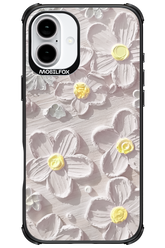 White Flowers - Apple iPhone 16 Plus