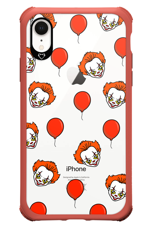 Mystery Clown (Transparent) - Apple iPhone XR