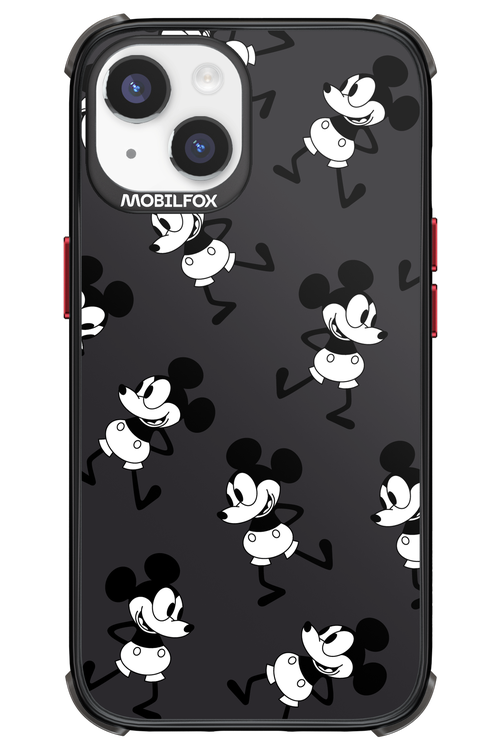 Iconic Mouse (antracite pattern) - Apple iPhone 14