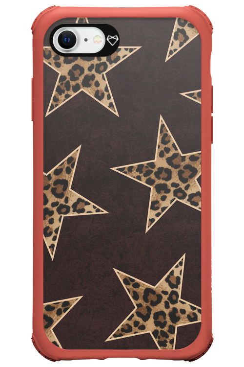 Wild Stars Brown - Apple iPhone SE 2022