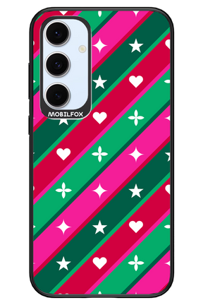 Christmas Stripes - Samsung S24 FE