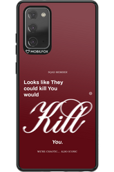 The Killer - Samsung Galaxy Note 20
