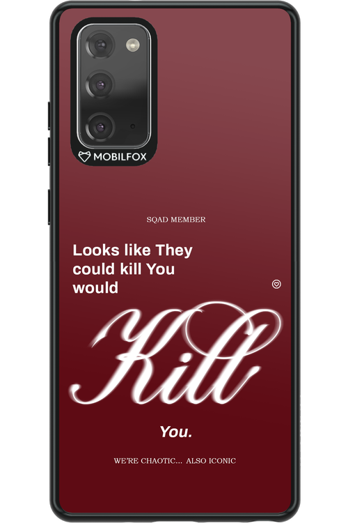 The Killer - Samsung Galaxy Note 20