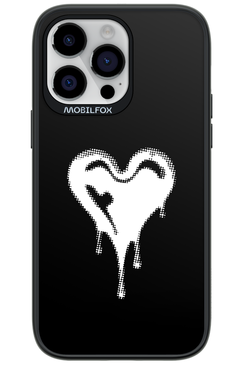 Heart Black - Apple iPhone 14 Pro Max