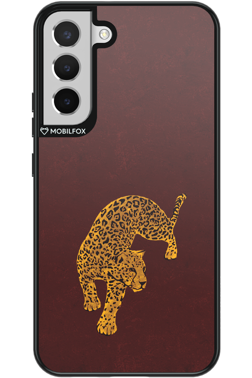 Burgundy Leopard - Samsung Galaxy S22+