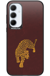 Burgundy Leopard - Samsung Galaxy A35