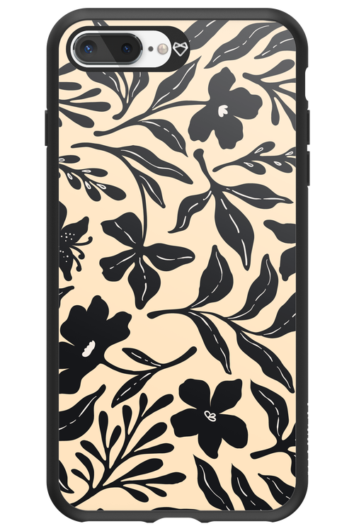 Black Flowers 2.0 - Apple iPhone 7 Plus