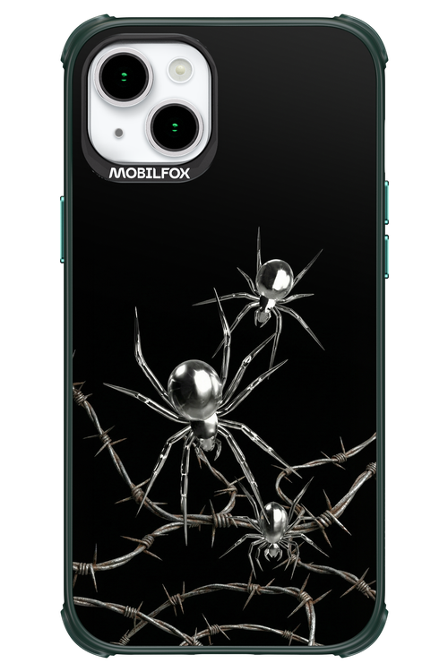 Silver Spiderz 2.0 - Apple iPhone 15 Plus