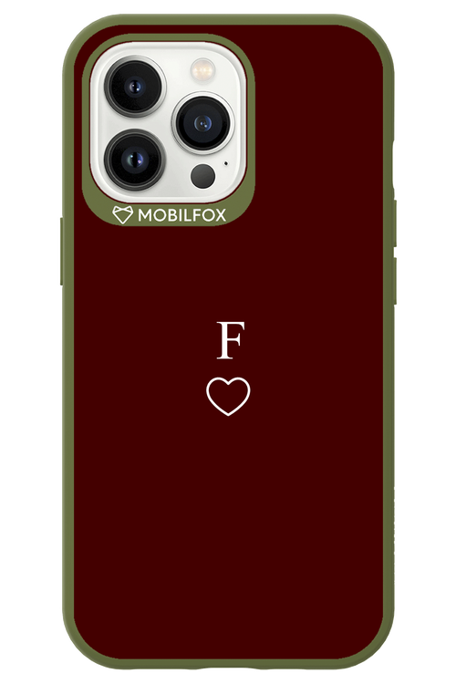 F Burgundia 2.0 - Apple iPhone 13 Pro