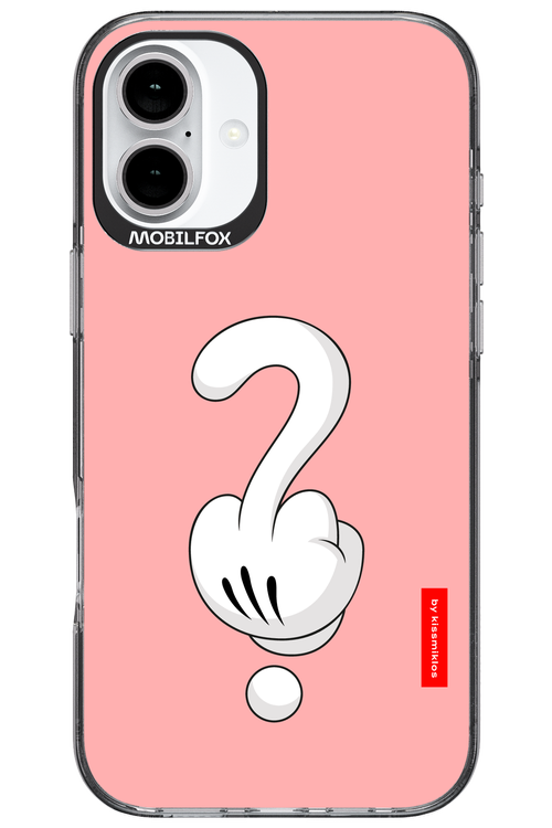 Fuck Hand (Pink) 2.0 - Apple iPhone 16 Plus