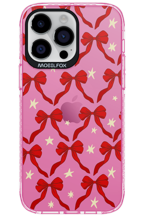 Bow & Stars (Transparent) - Apple iPhone 14 Pro Max