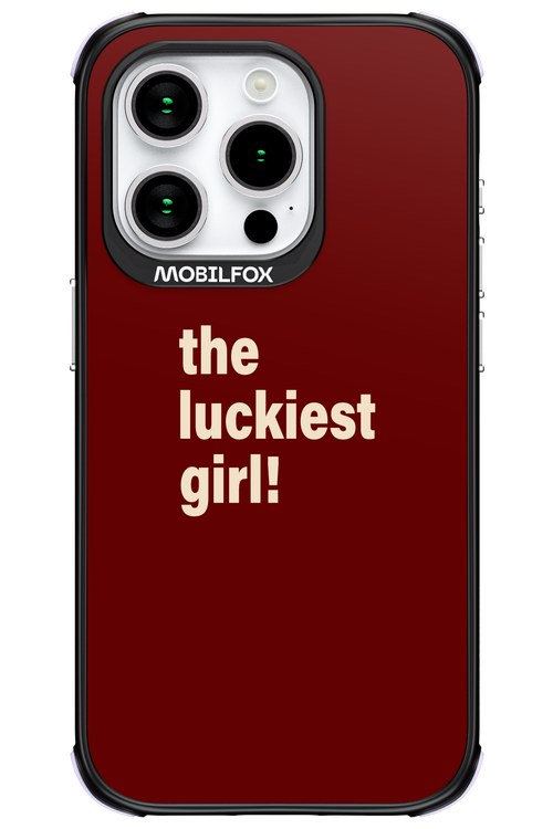 The Luckiest Girl - Apple iPhone 15 Pro