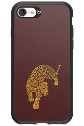 Burgundy Leopard - Apple iPhone SE 2022