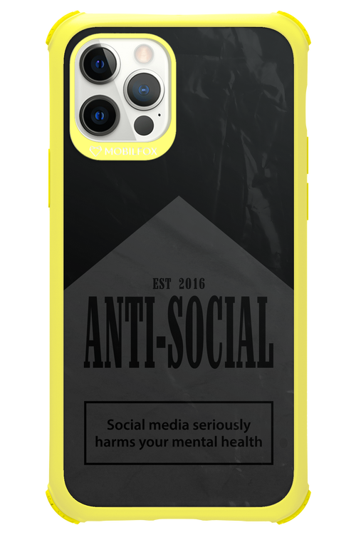 ANTI-SOCIAL (BLVCK) 2.0 - Apple iPhone 12 Pro