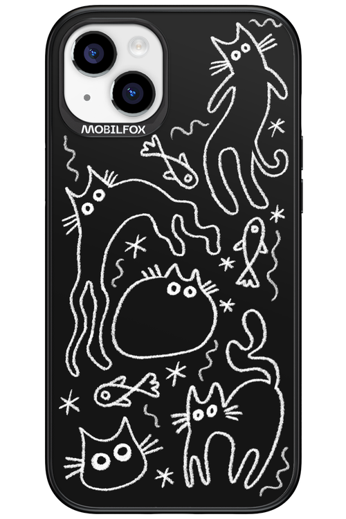 CHALK_CATS 2.0 - Apple iPhone 15 Plus