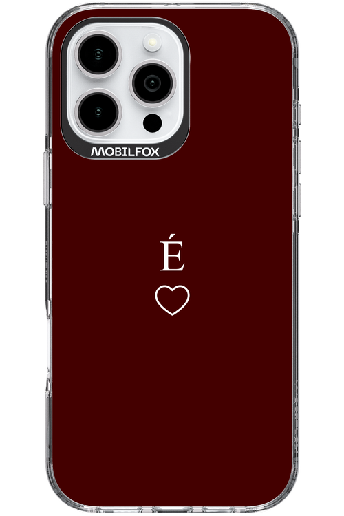 E Burgundia II 2.0 - Apple iPhone 16 Pro Max